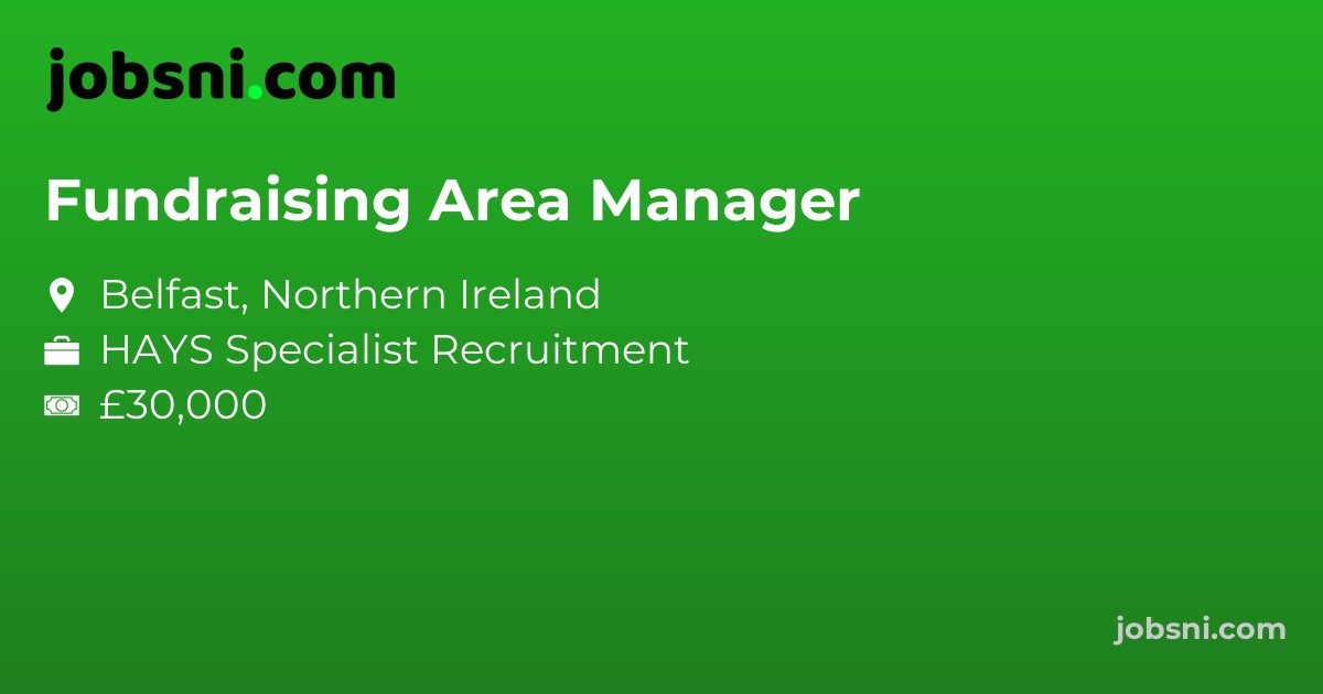 Fundraising Area Manager