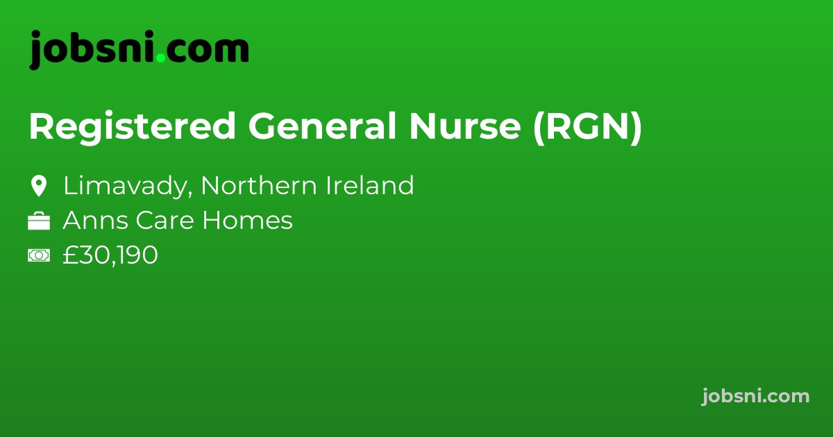 Registered General Nurse (RGN)
