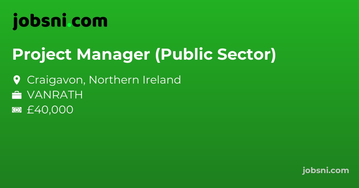 Project Manager (Public Sector)