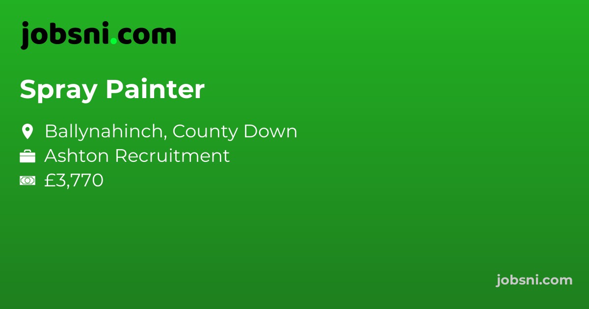 Spray Painter - Apply Now