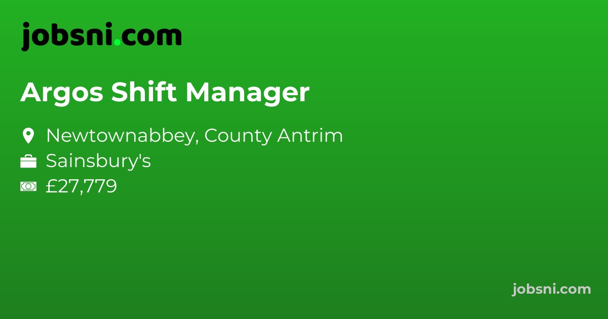 Argos Shift Manager