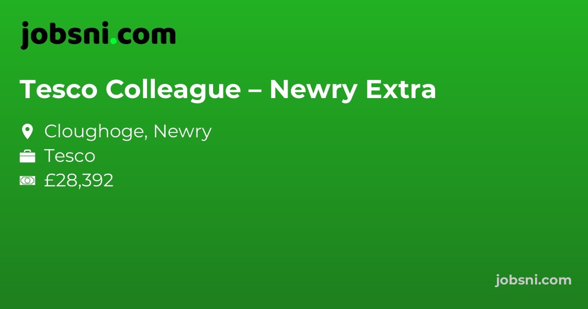Tesco Colleague – Newry Extra