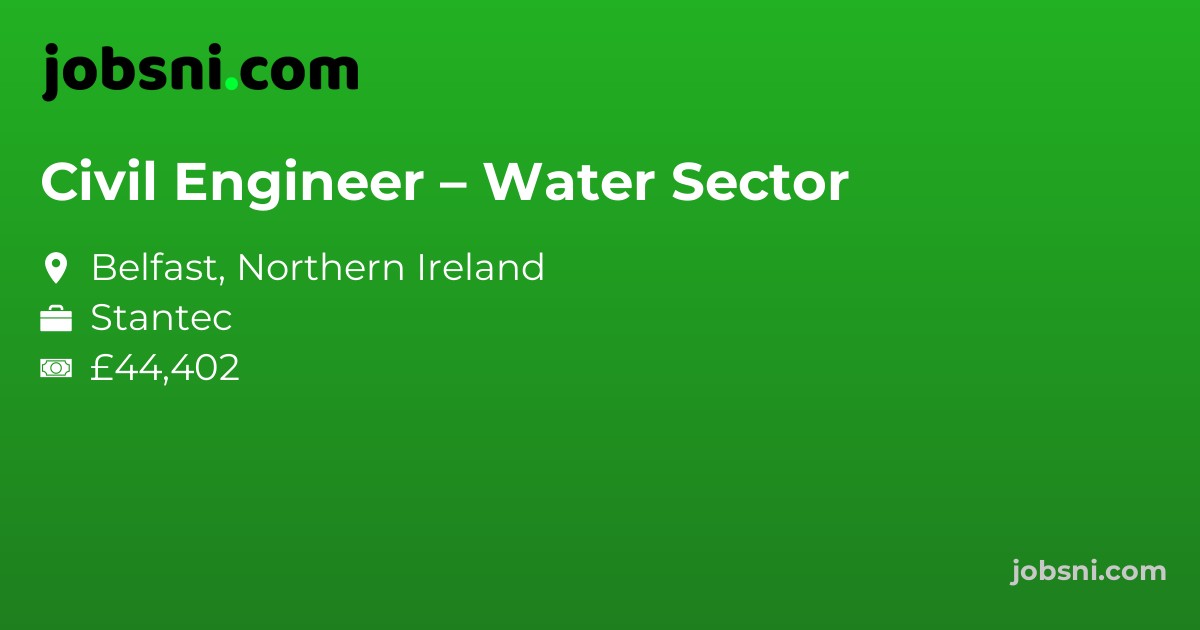 Civil Engineer – Water Sector