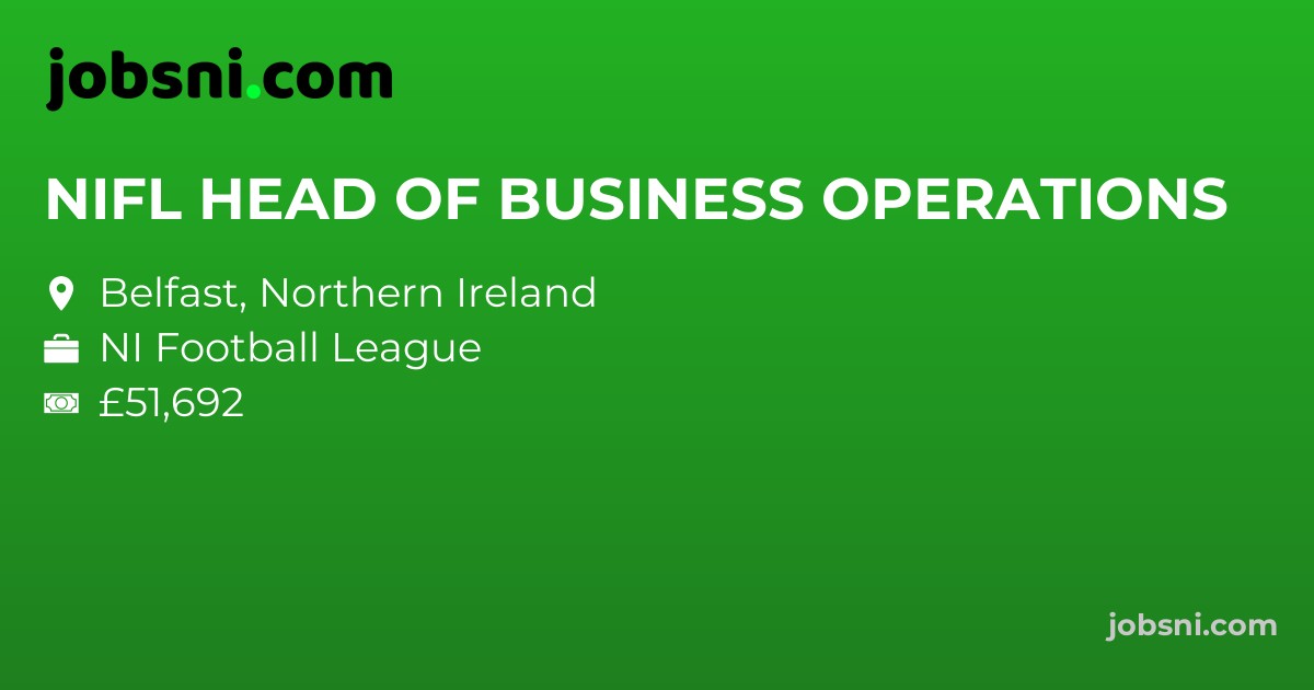 NIFL HEAD OF BUSINESS OPERATIONS