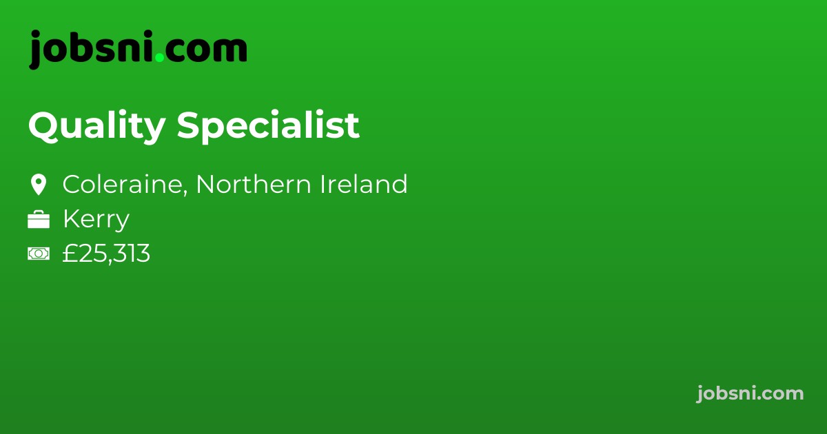 Quality Specialist
