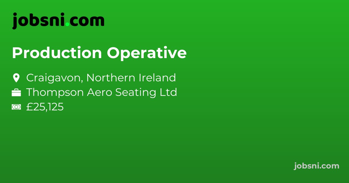 Production Operative
