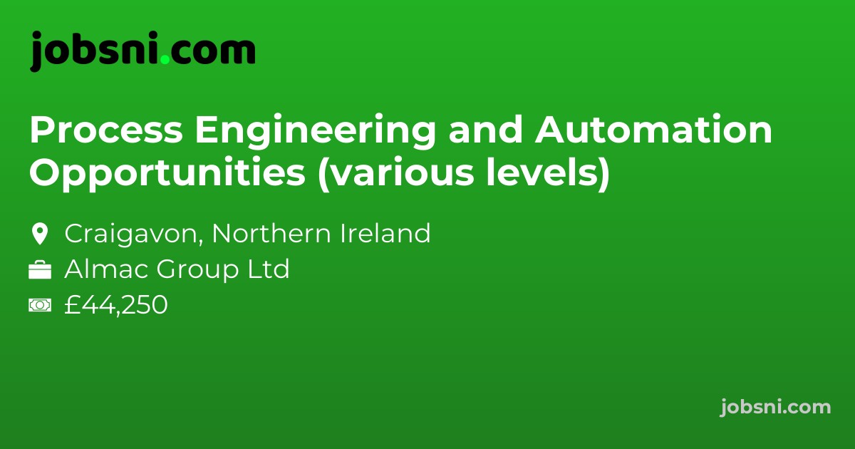 Process Engineering and Automation Opportunities (various levels)