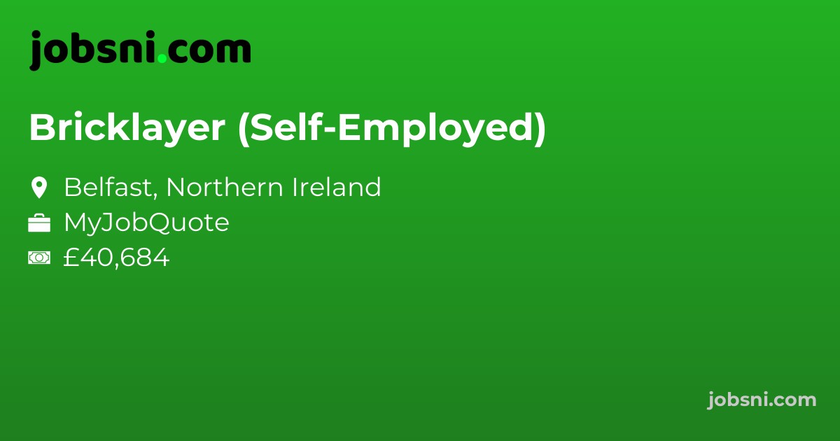 Bricklayer (Self-Employed)