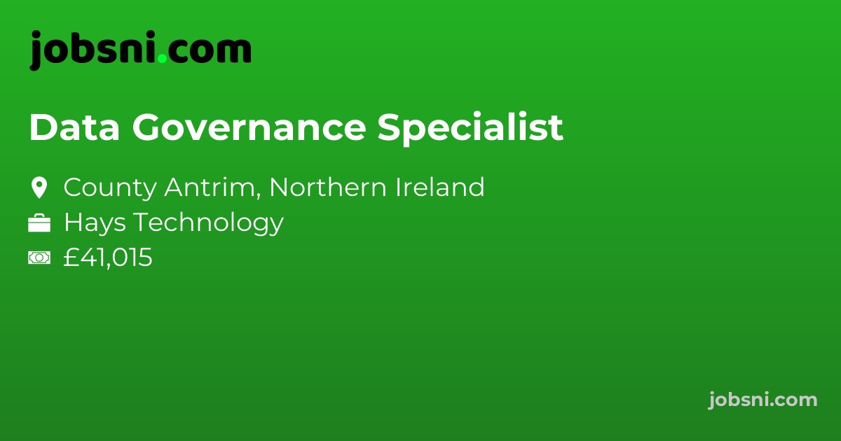 Data Governance Specialist
