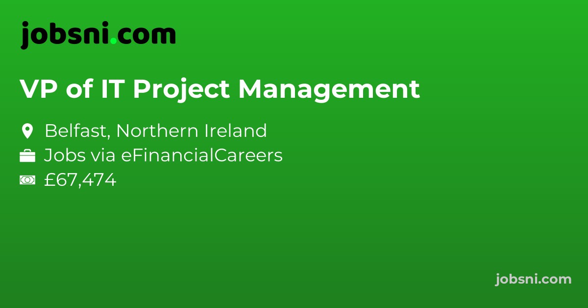 VP of IT Project Management