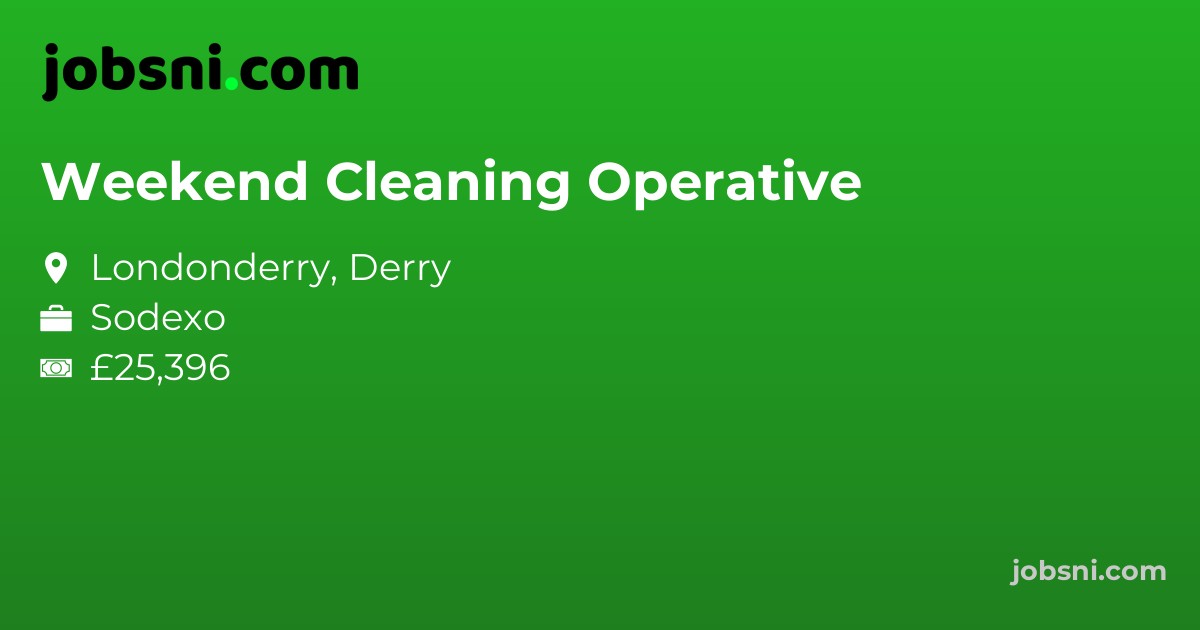 Weekend Cleaning Operative