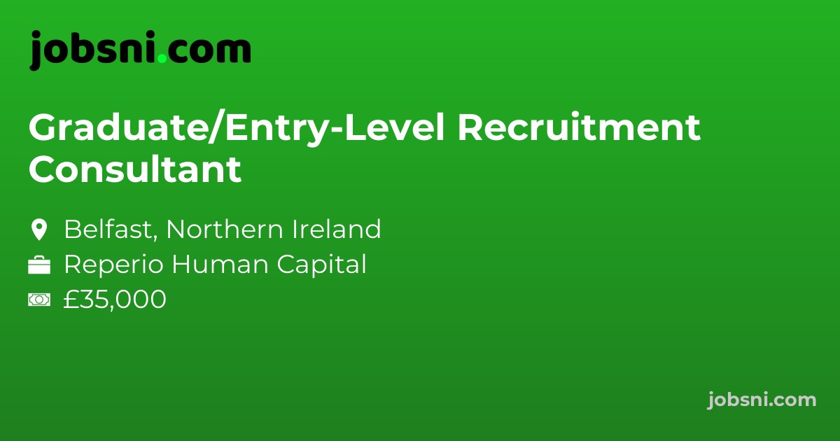 Graduate/Entry-Level Recruitment Consultant