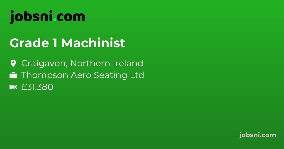 Grade 1 Machinist