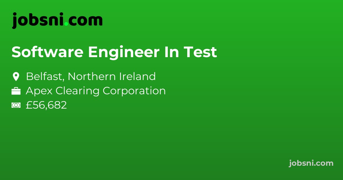 Software Engineer In Test