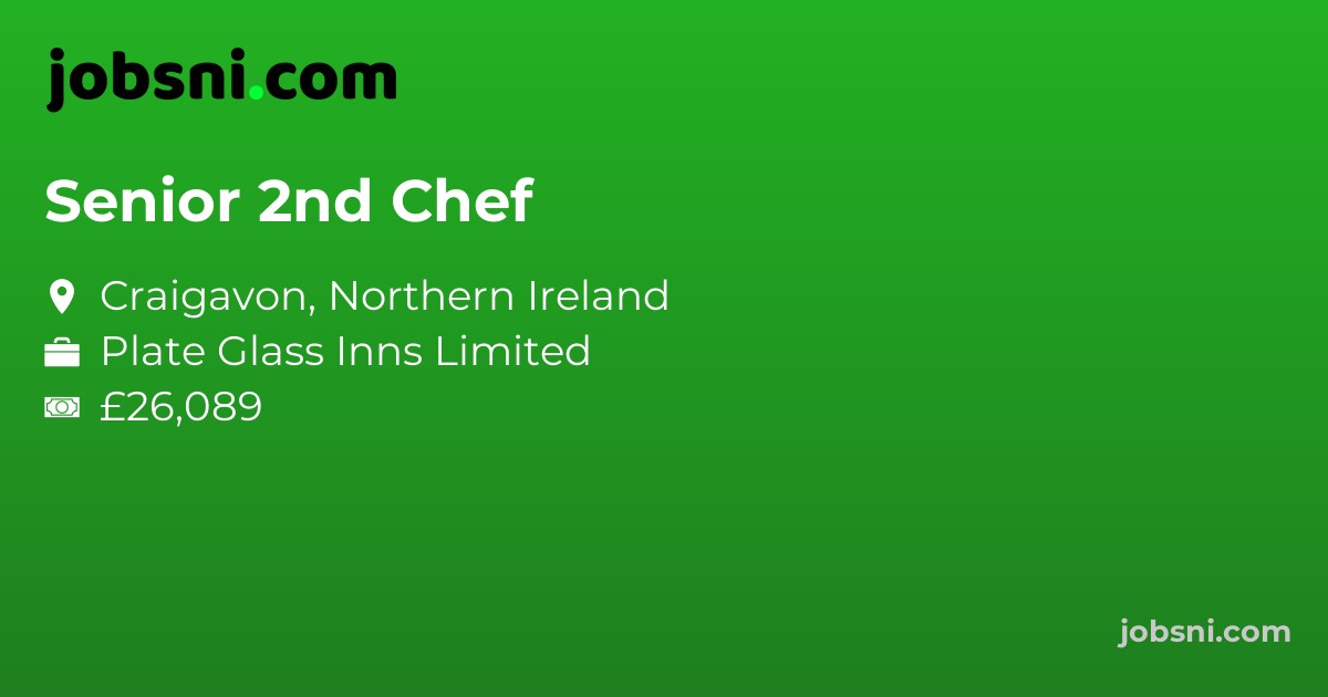 Senior 2nd Chef
