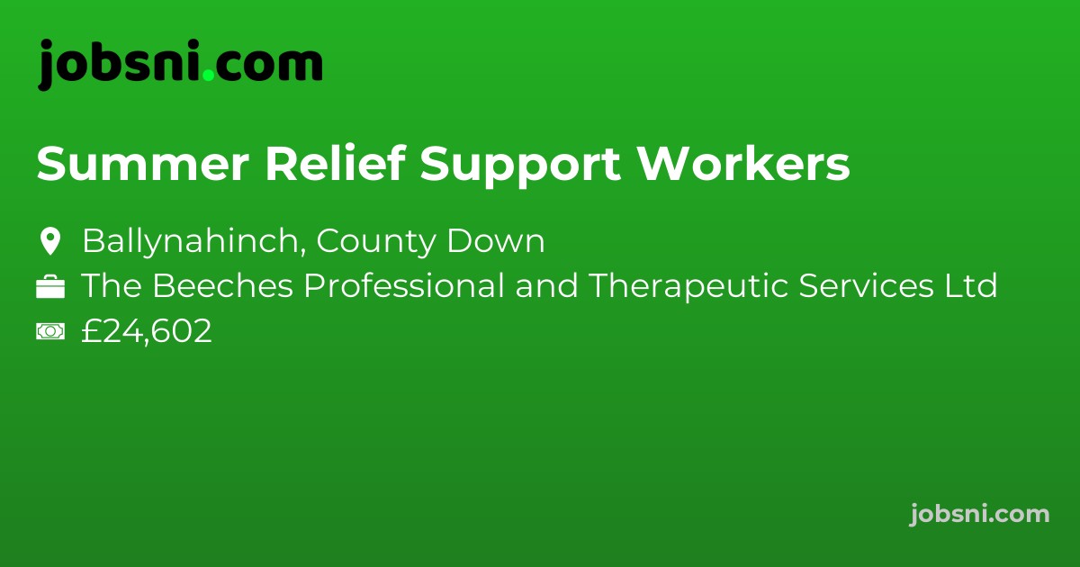 Summer Relief Support Workers