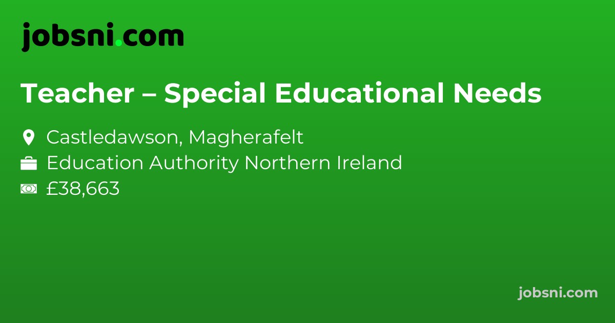 Teacher – Special Educational Needs