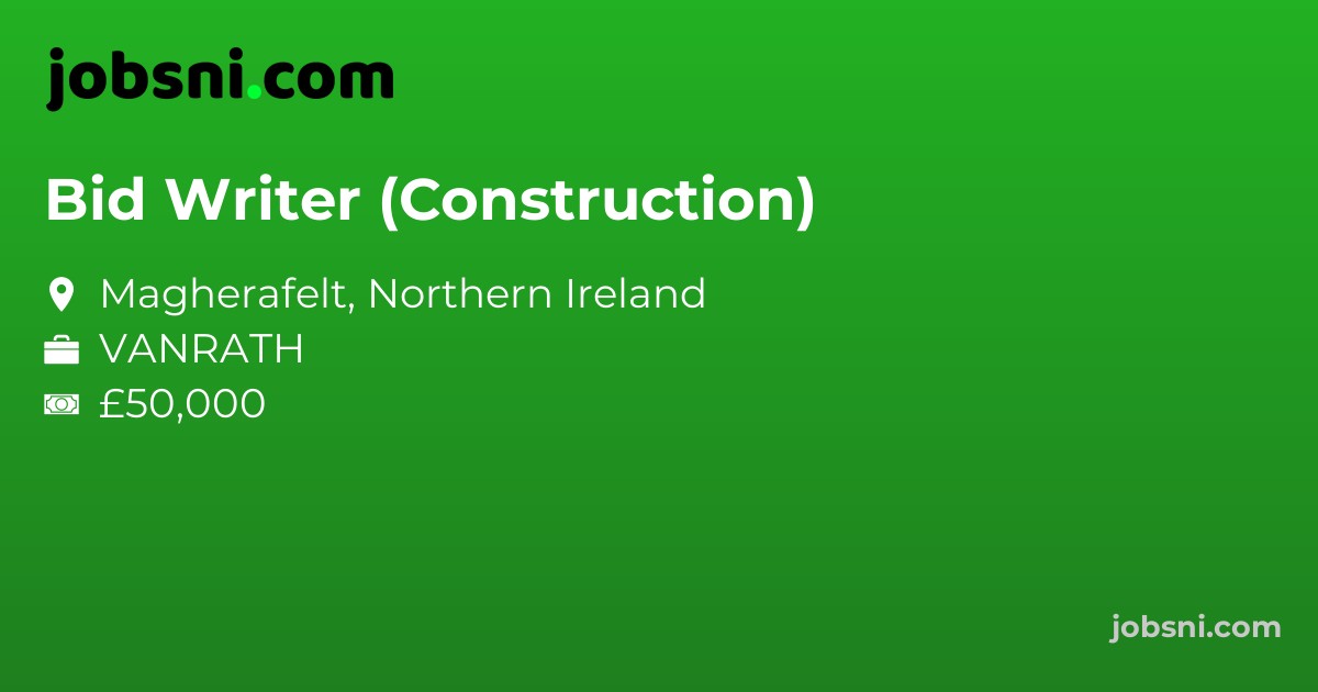 Bid Writer (Construction)