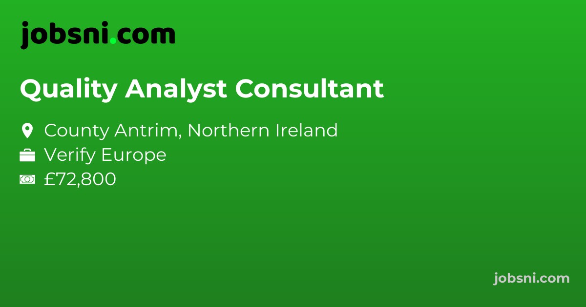 Quality Analyst Consultant