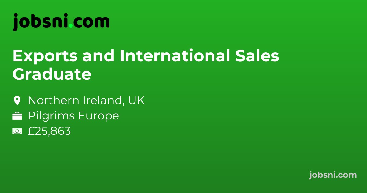 Exports and International Sales Graduate