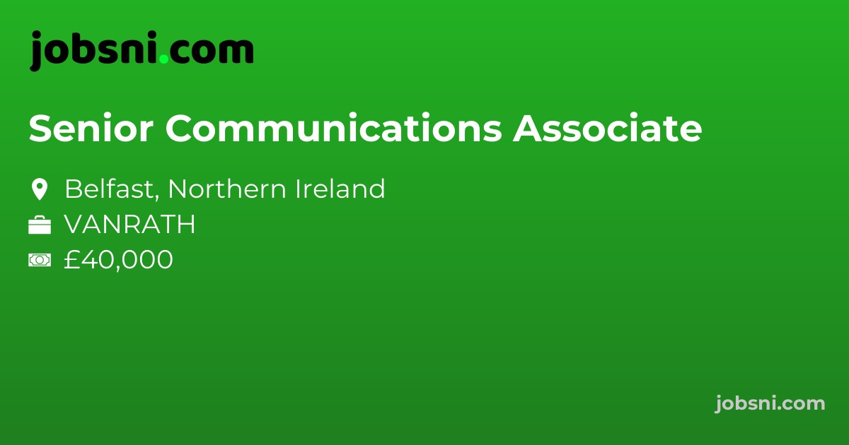 Senior Communications Associate
