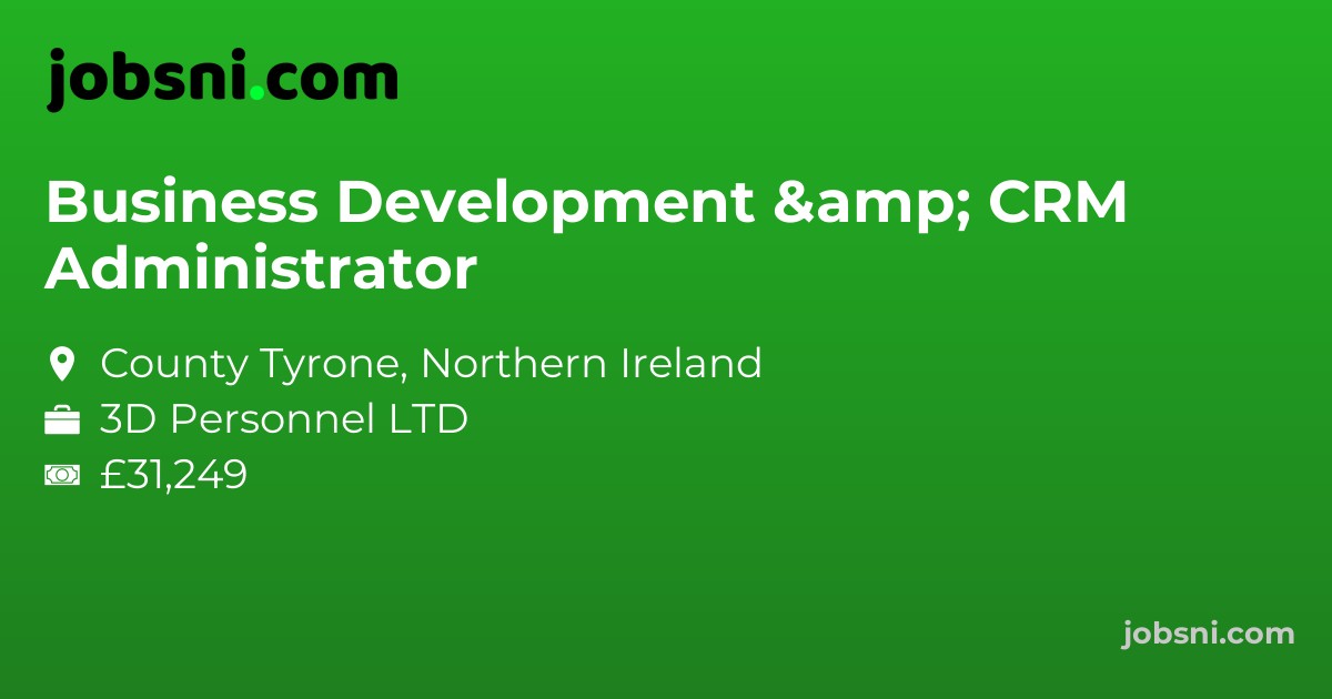 Business Development & CRM Administrator