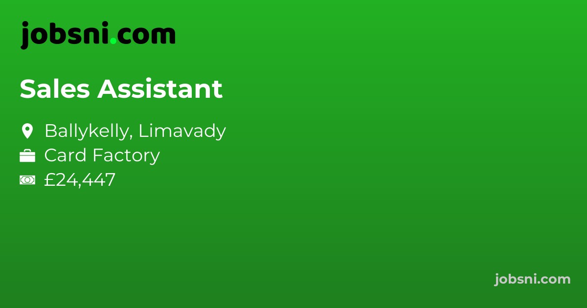Sales Assistant