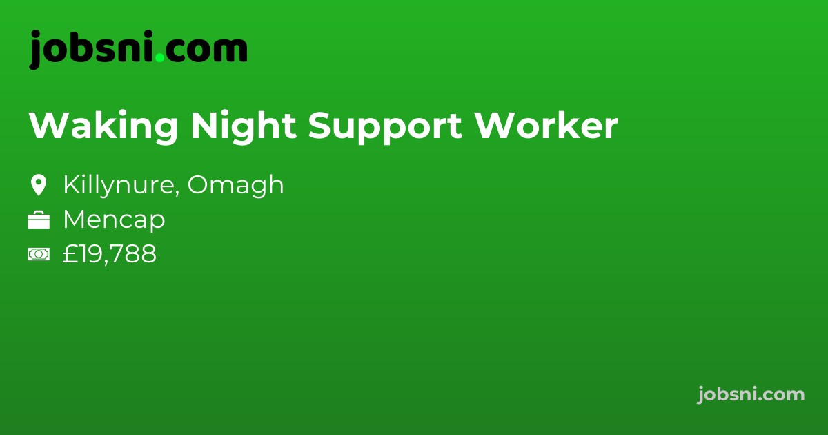 Waking Night Support Worker