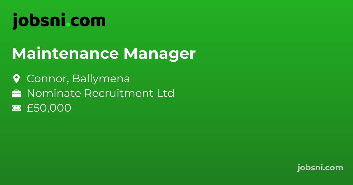 Maintenance Manager