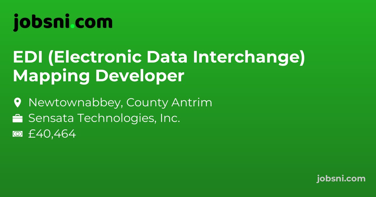 EDI (Electronic Data Interchange) Mapping Developer