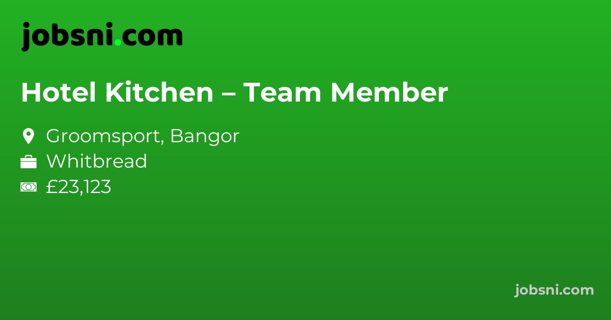 Hotel Kitchen – Team Member