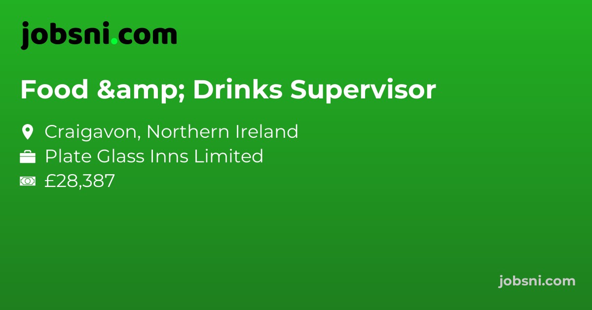 Food & Drinks Supervisor