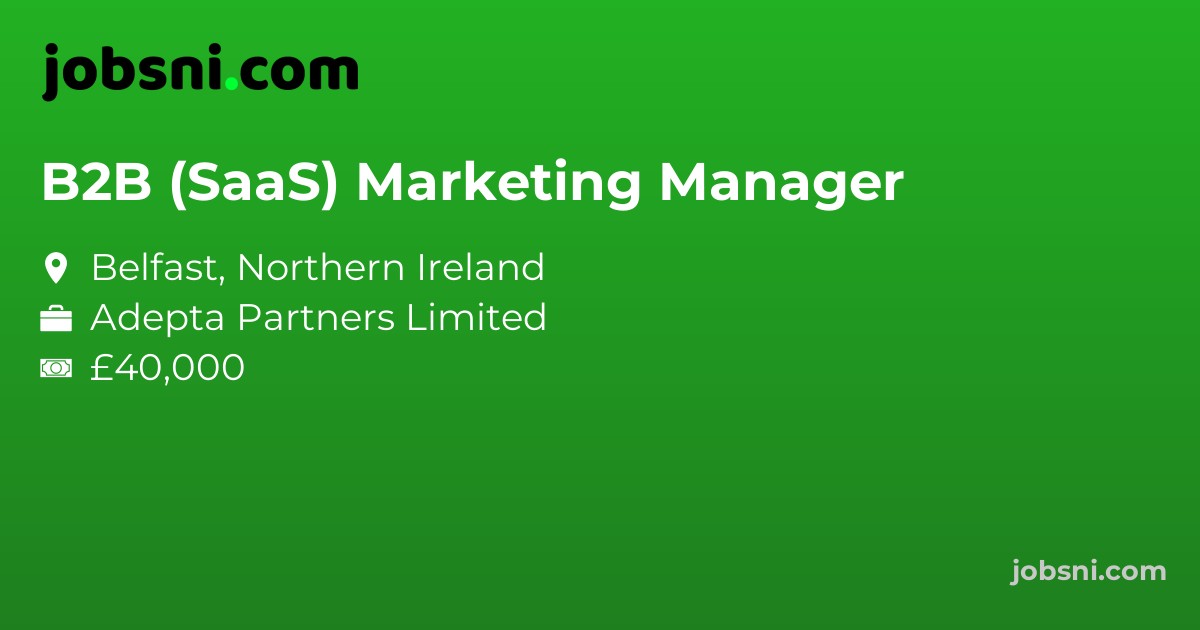 B2B (SaaS) Marketing Manager