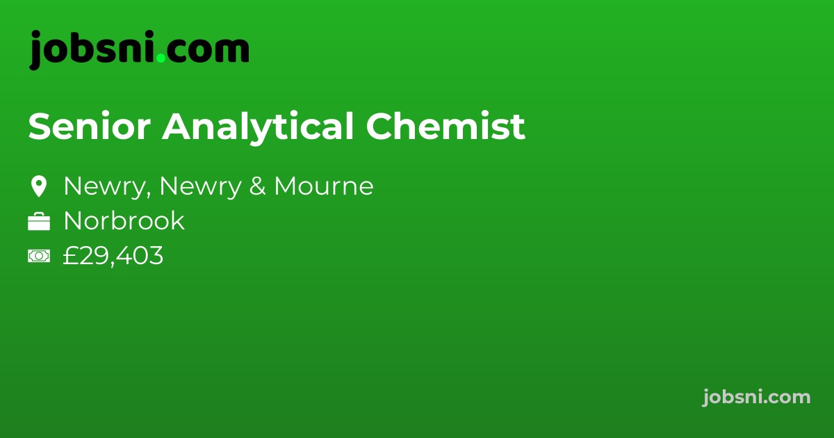 Senior Analytical Chemist