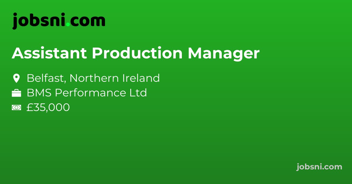 Assistant Production Manager