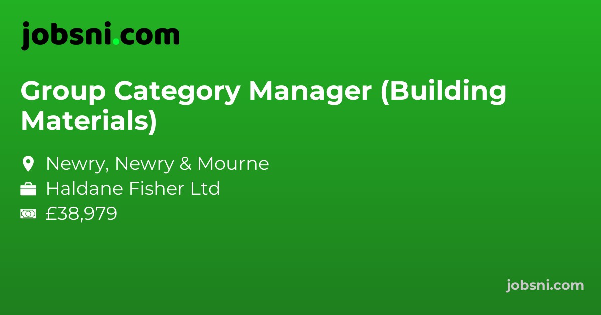 Group Category Manager (Building Materials)