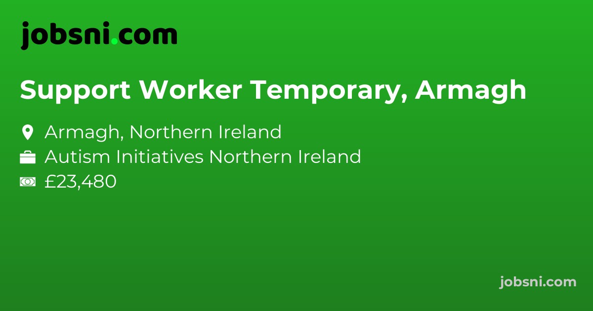 Support Worker Temporary, Armagh