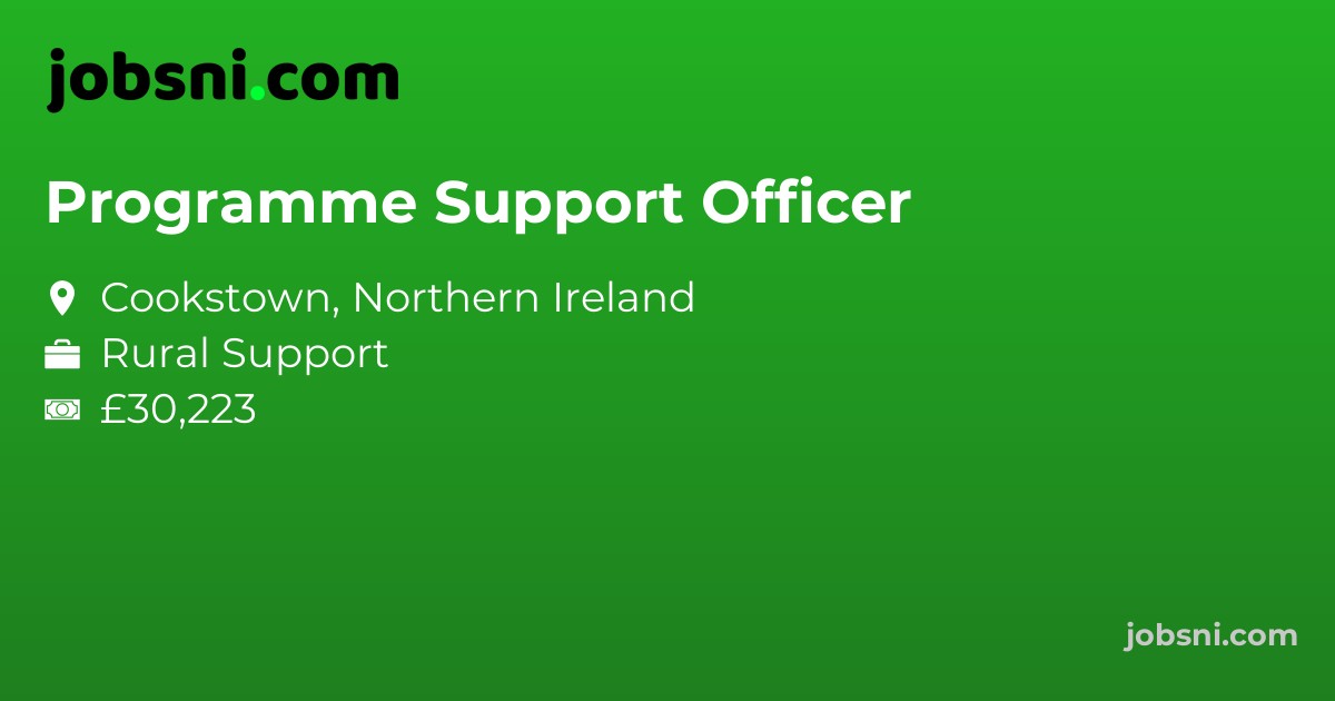 Programme Support Officer