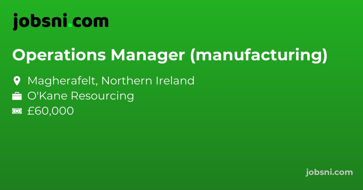 Operations Manager (manufacturing)