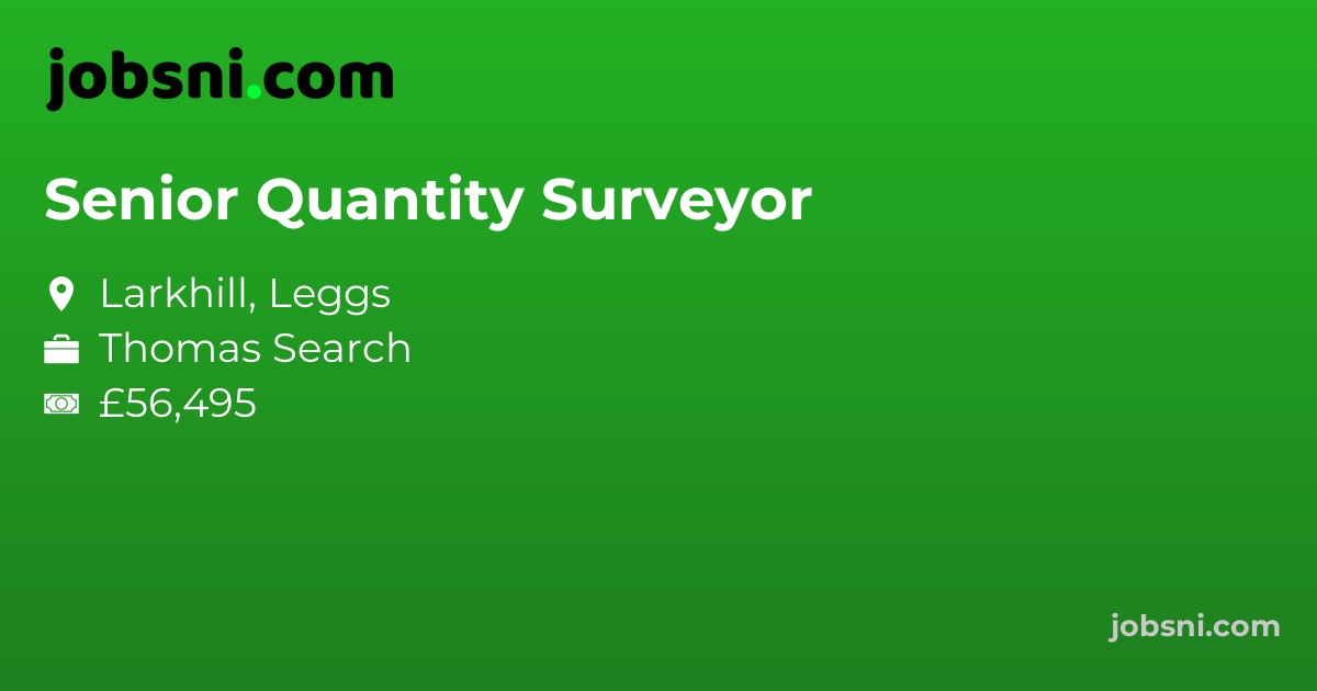 Senior Quantity Surveyor