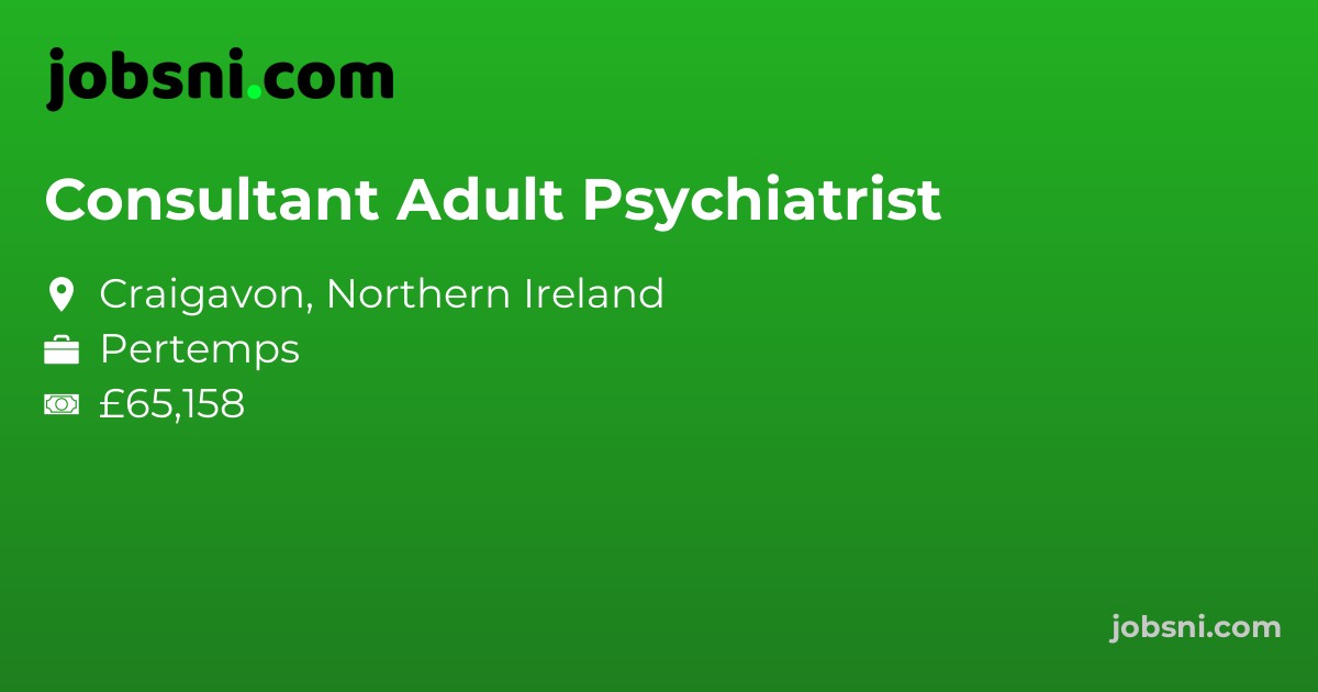 Consultant Adult Psychiatrist