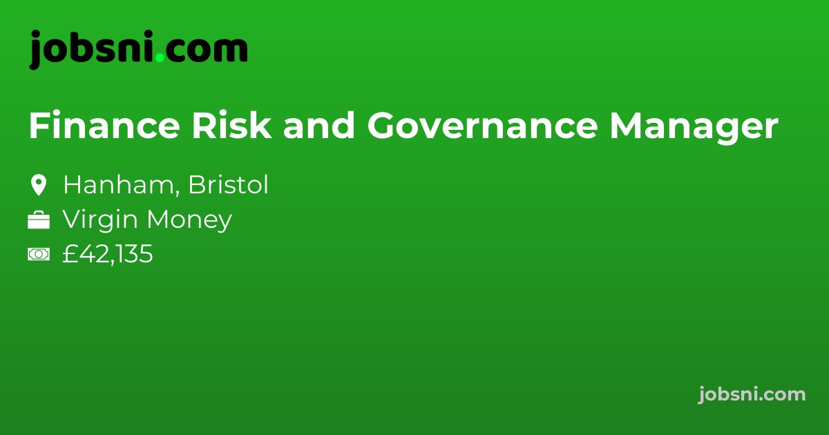 Finance Risk and Governance Manager