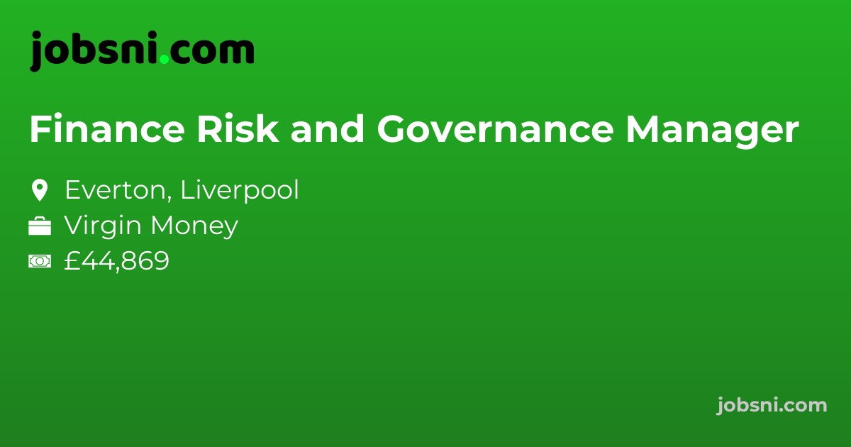 Finance Risk and Governance Manager