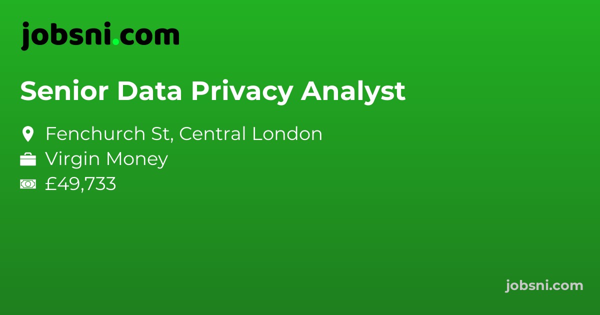 Senior Data Privacy Analyst