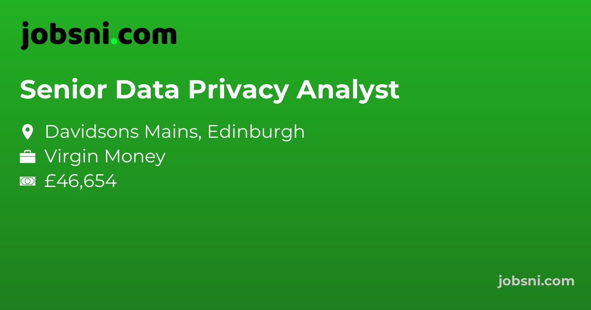 Senior Data Privacy Analyst