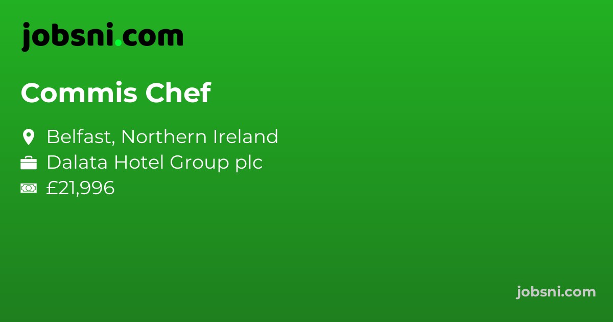 Commis Chef