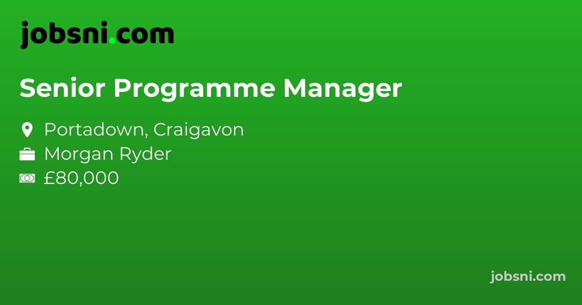 Senior Programme Manager