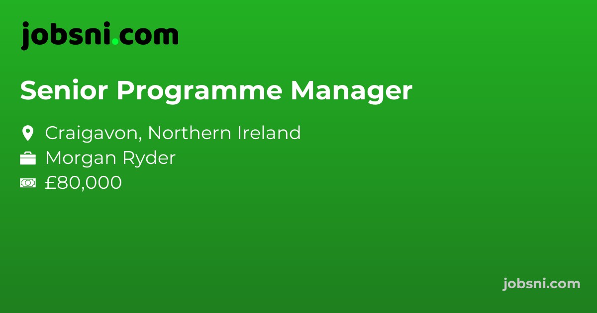 Senior Programme Manager