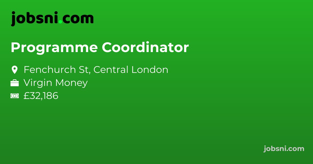 Programme Coordinator