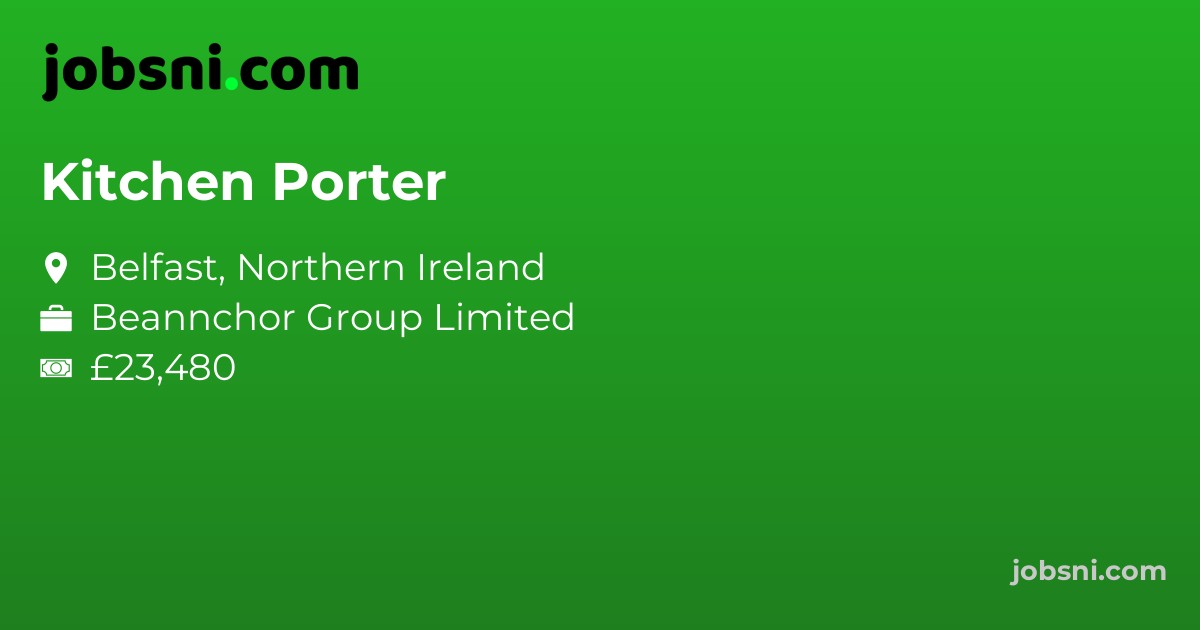 Kitchen Porter